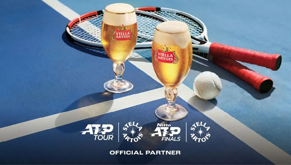 Stella Artois 成为 ATP 巡回赛和 Nitto ATP 总决赛官方啤酒赞助商