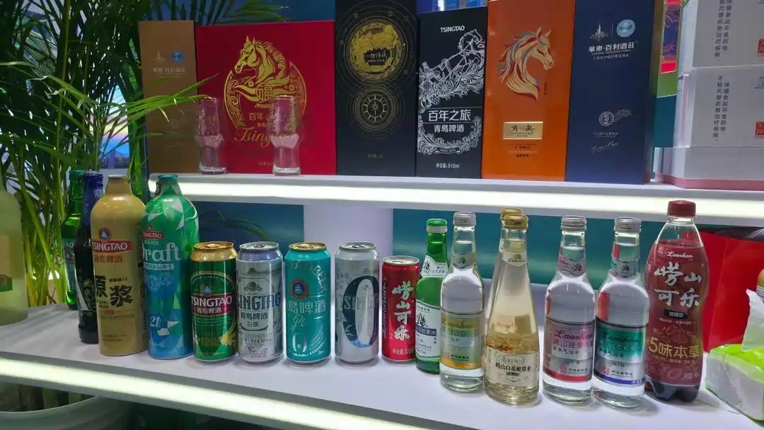 青岛啤酒参展第六届消博会，展示山东消费“创新力”