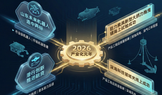 2026开年三连击！从海试成功到融资推进，深海科技产业已至爆发前夜
