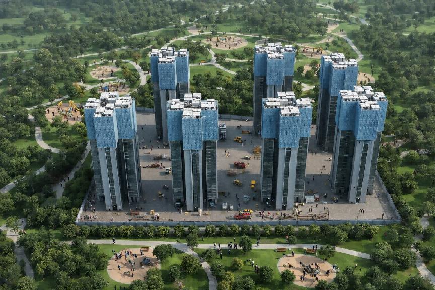 预制公寓楼：开启未来城市居住新方式