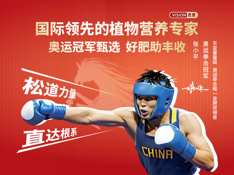 奥运拳击冠军张小平成为松道化工品牌形象代言人!