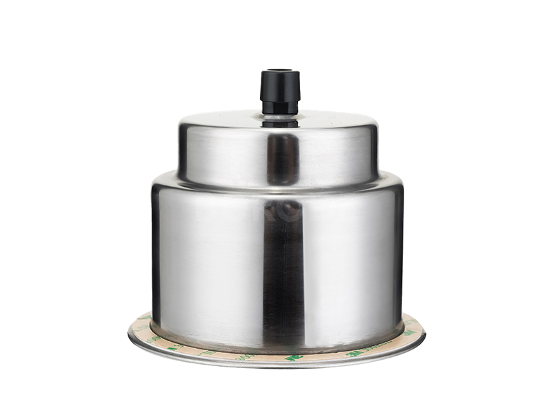 带LED灯的无台阶不锈钢杯架（带橡胶嵌件）