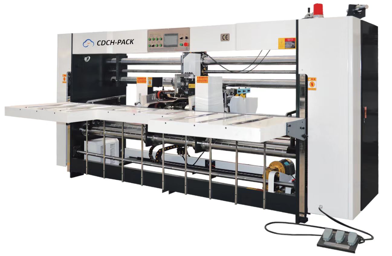 SDJ-multi-servo semi-automatic carton nailing machine