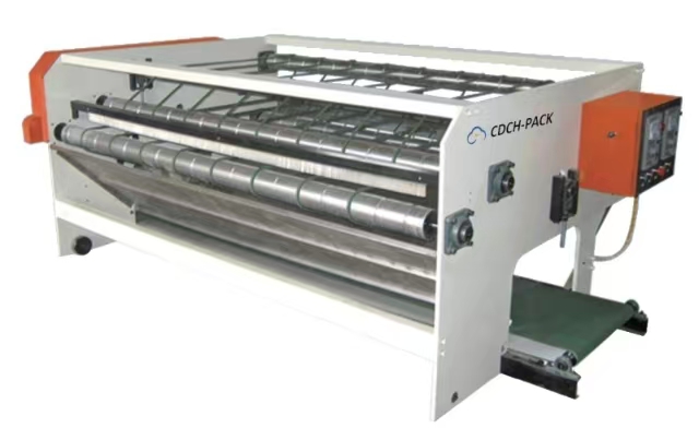 Cardboard stripping machine