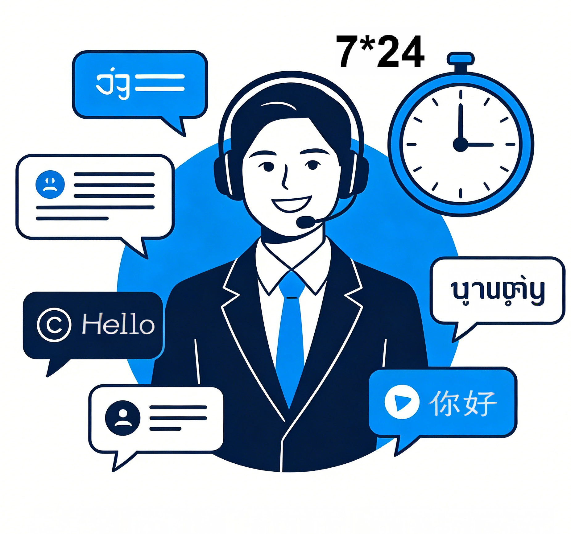 customer service
7*24 multilingual customer service team (English, Japanese, Spanish, etc.) quickly responds to order inquiries, technical issues and after-sales needs