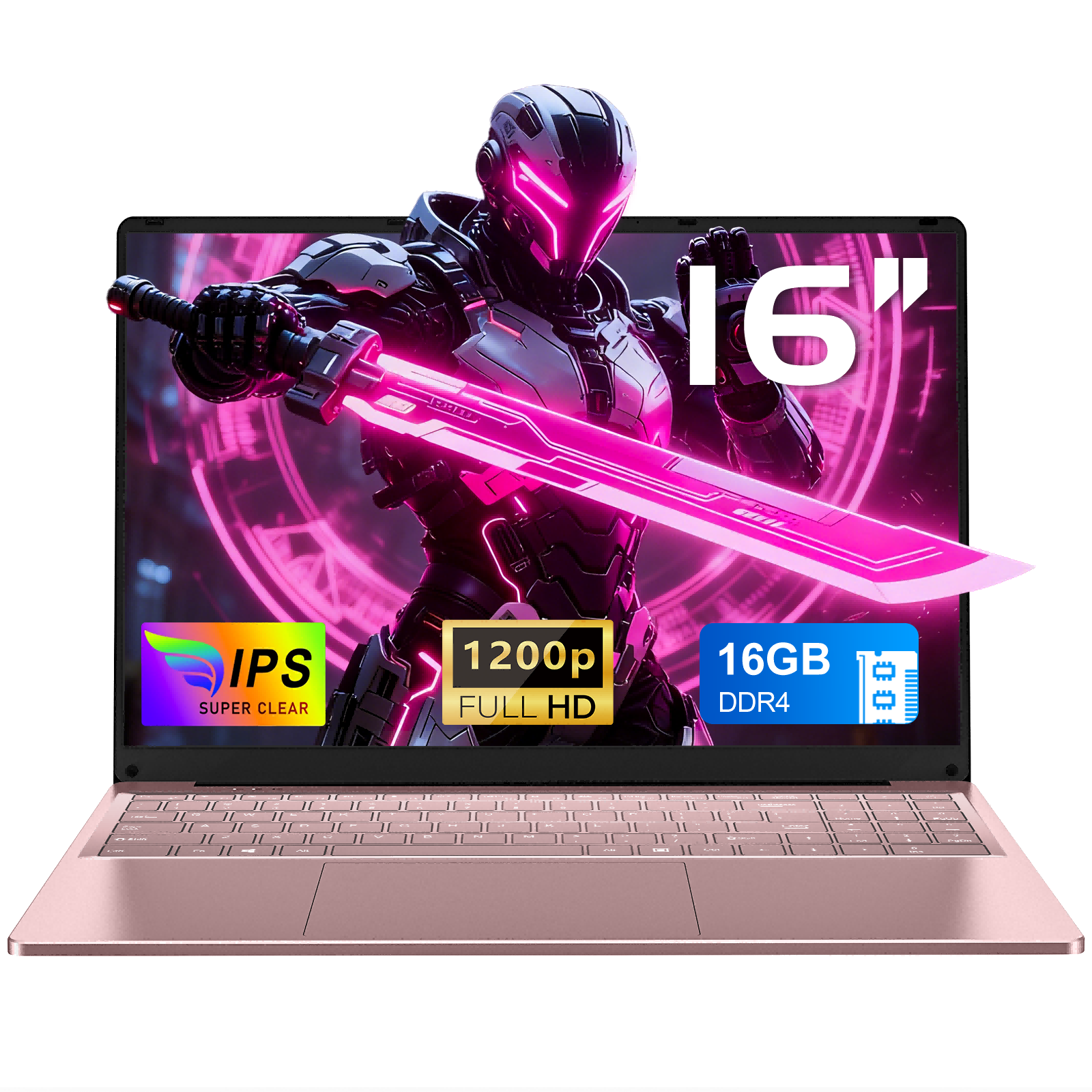 16 inch N150 Laptop ROSE GOLD