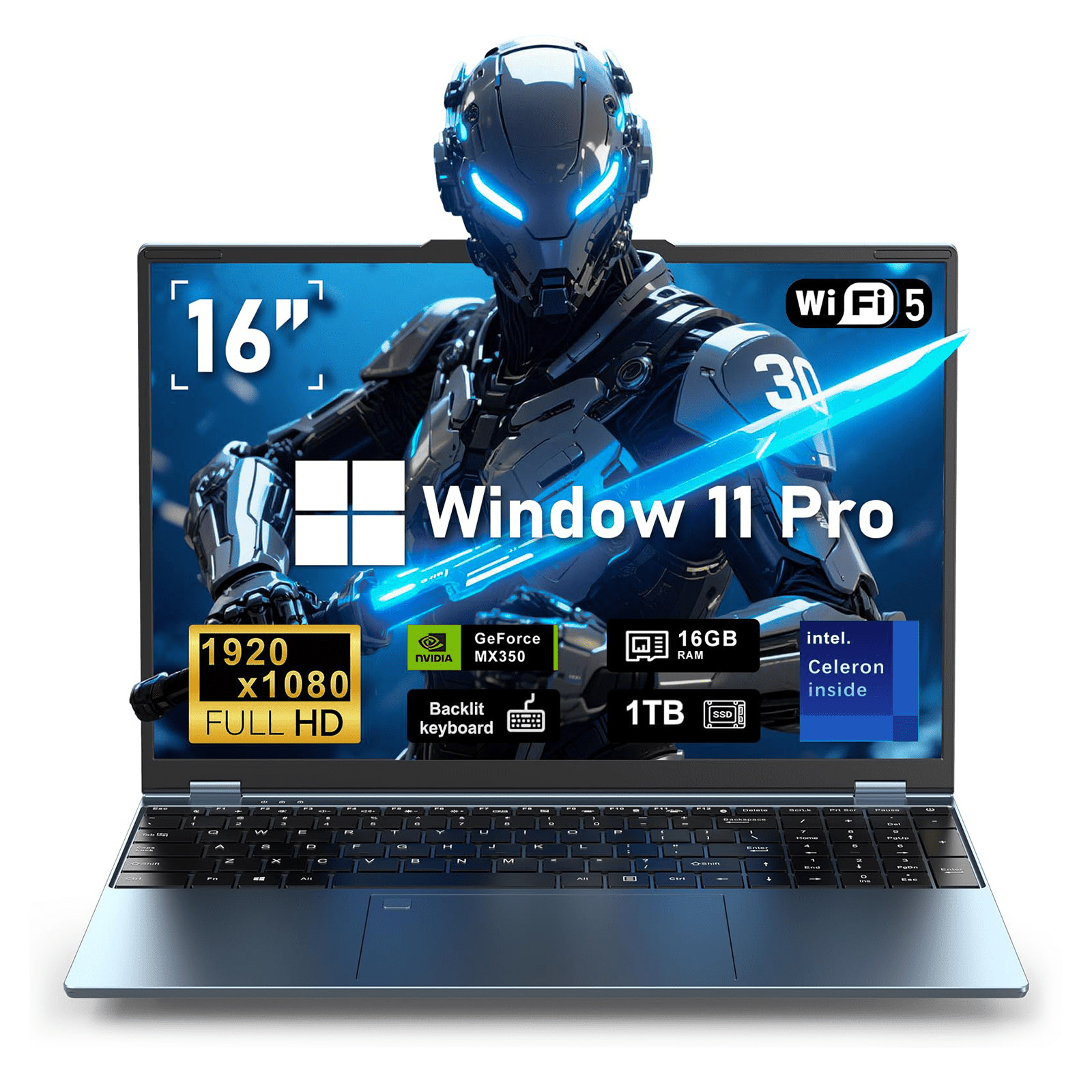 16 Inch MX350 Graphics,N95 Processor Laptop