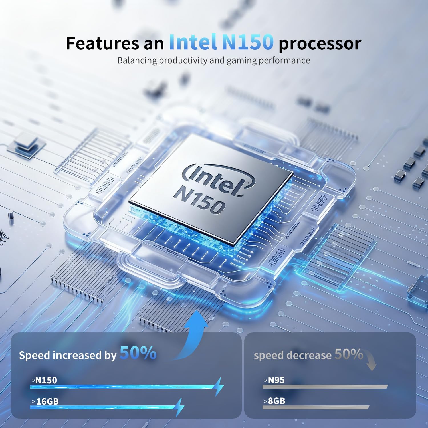 MOONFISH Laptop Computer, 15.6 Inch Lap Top Pc Window 11 Pro, 16GB RAM 512GB SSD, 13th Gen N150 Processor(up to 3.6GHz), Backlit Keyboard, FHD 1920 * 1080, Office 365, Business, Student, Sliver