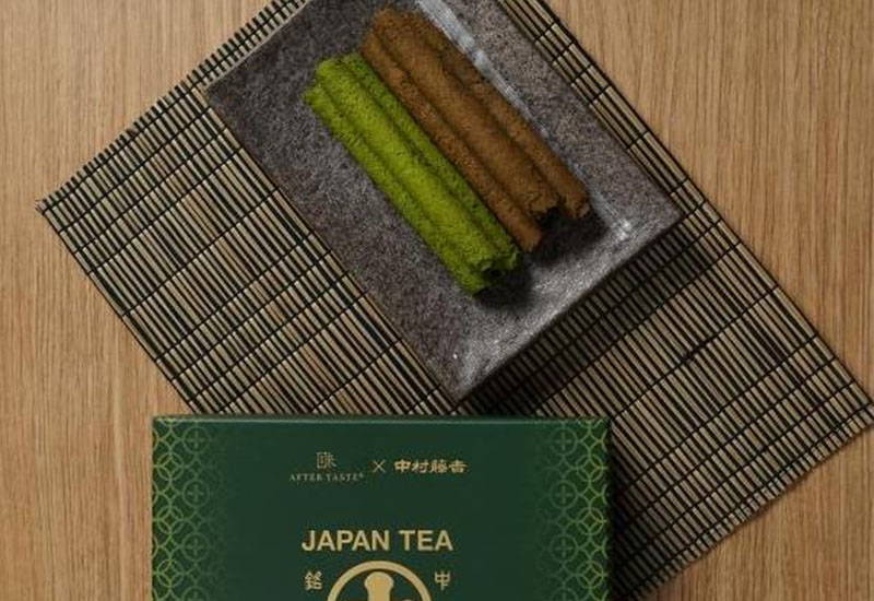 首項國際性聯乘作品: 【回味】X 【中村藤吉】- 抹茶&焙茶雞蛋卷