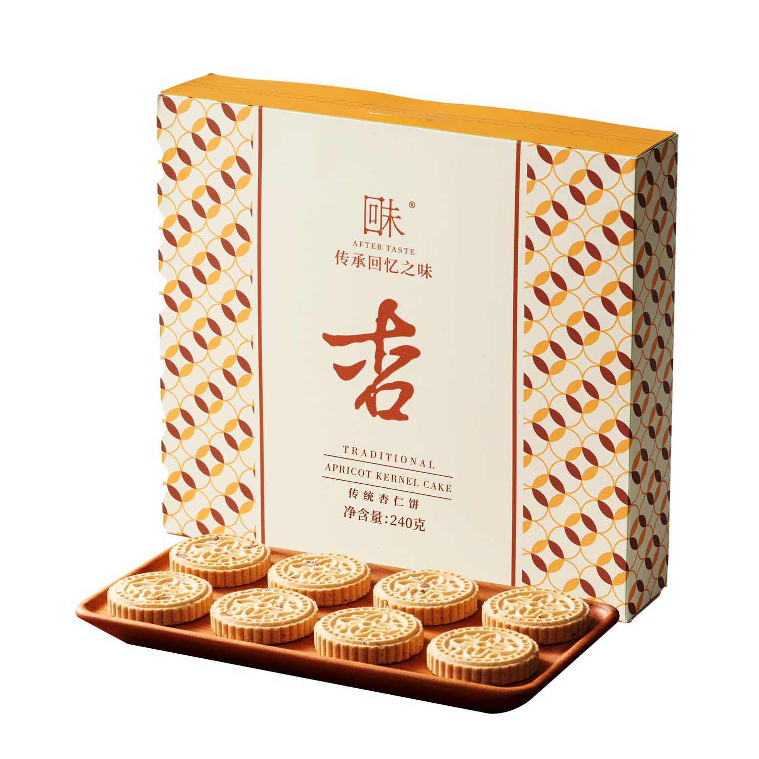 传统原粒杏仁饼 240克