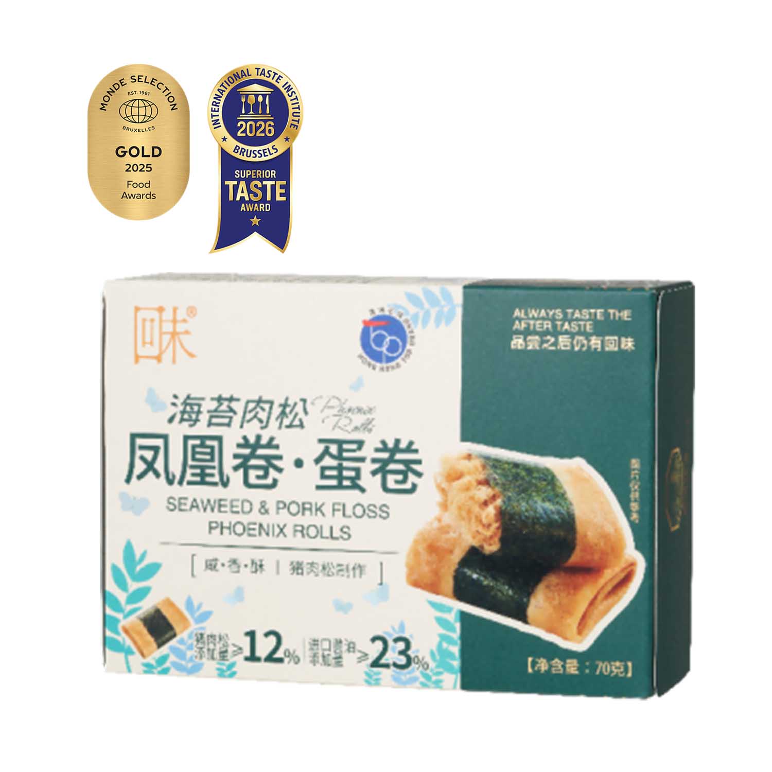 海苔肉松凤凰卷·蛋卷 40克