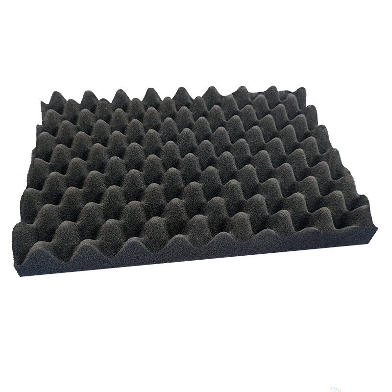 黑色波峰海绵