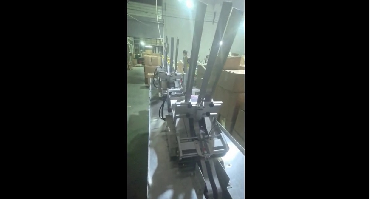 Case Of Card Production Site Packaging Machine