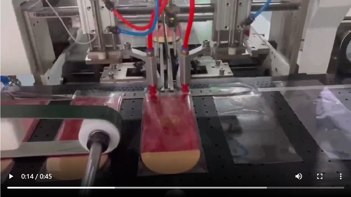 Case of Easy Tear Bag  Production Site Packaging Machine