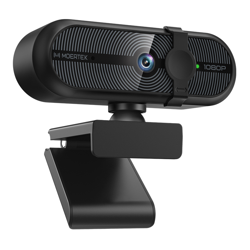 MOERTEK MT361 2K/1080P HD Webcam with Microphone & Privacy Cover