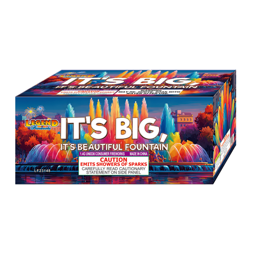 IT'S BIG, IT'S BEAUTIFUL FOUNTAIN