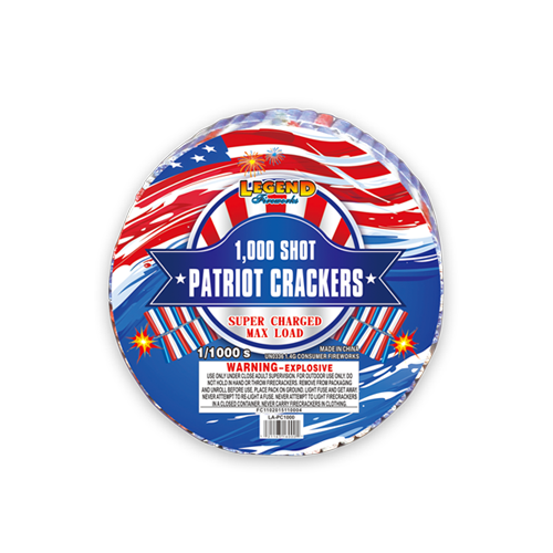 1000 SHOTS PATRIOT CRACKERS