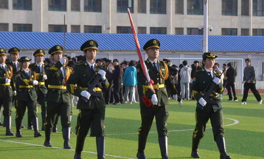 智能制造学院举行主题升旗仪式