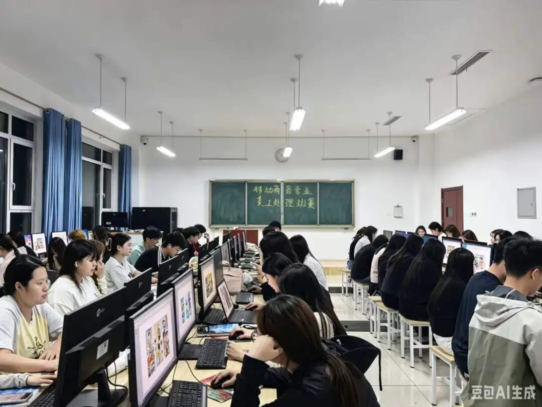 以赛促学强技能，以赛促教展风采 —— 航空管理学院举办移动商务专业班赛