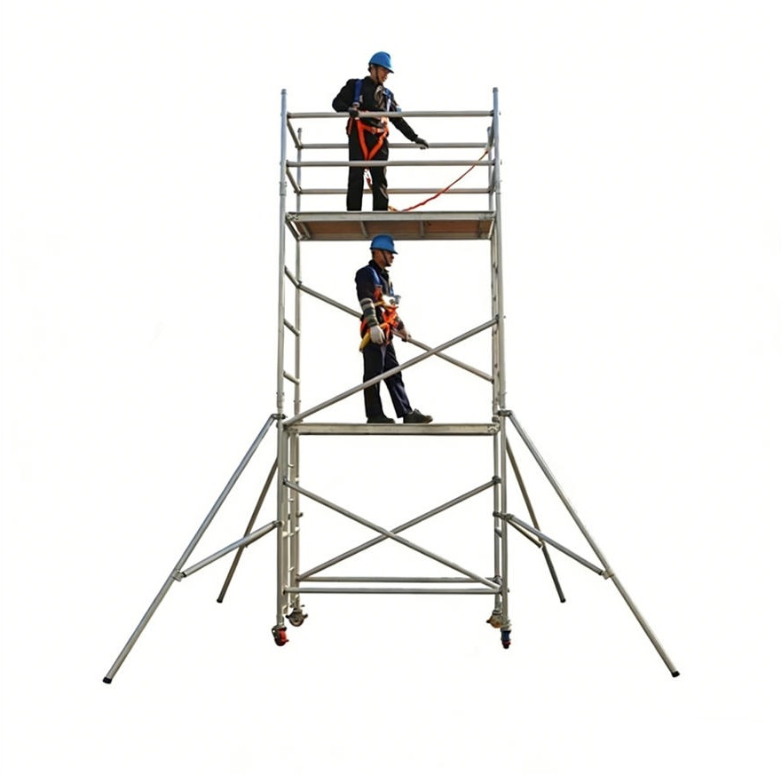 5M Scaffolding Aluminum 6061 Tower with Wheels