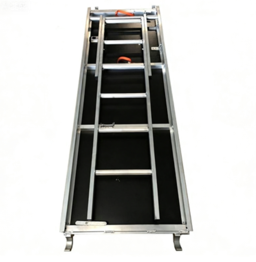 Hatch-type Aluminum Robust Scaffolding Plank with Ladder