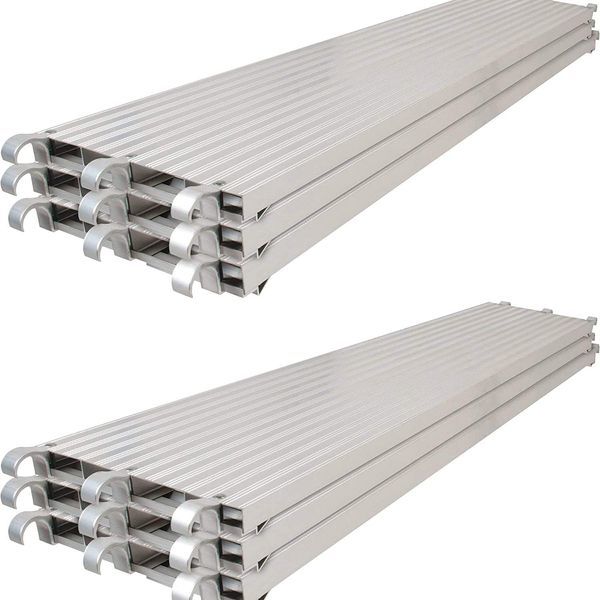 High Quality Full Aluminum Plank American Standard Metal Walk Boards Metal Platform for Scaffold Tower
