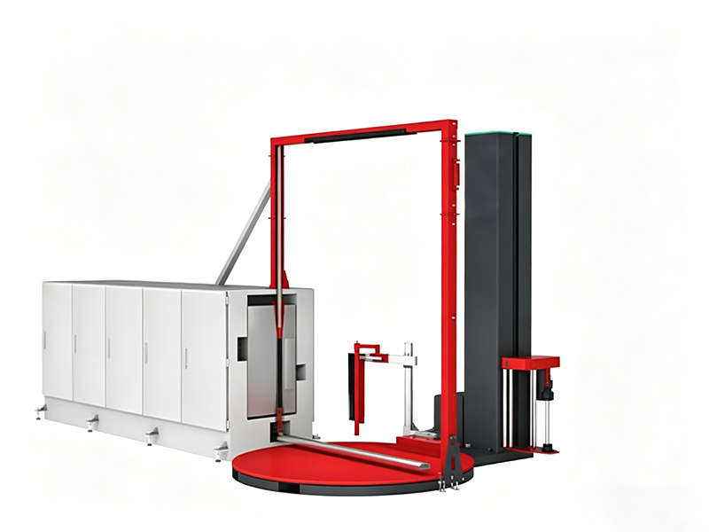 缠绕打包一体机