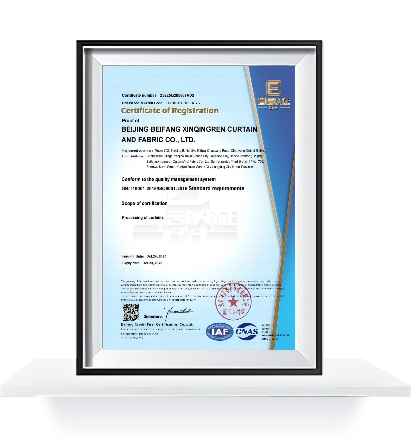 Conform to the quality management system