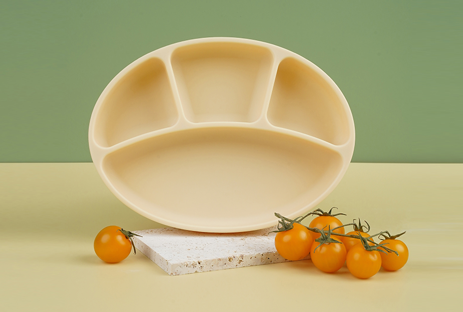 一体式分隔吸盘餐盘