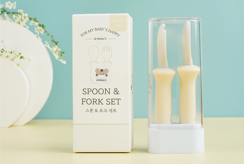 虎年幼儿叉勺套装