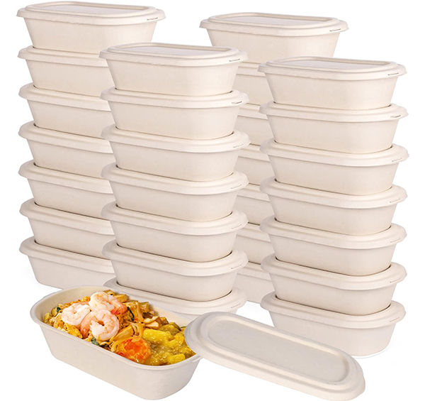 Compostable Food Storage Containers / Fast Food Bento Box