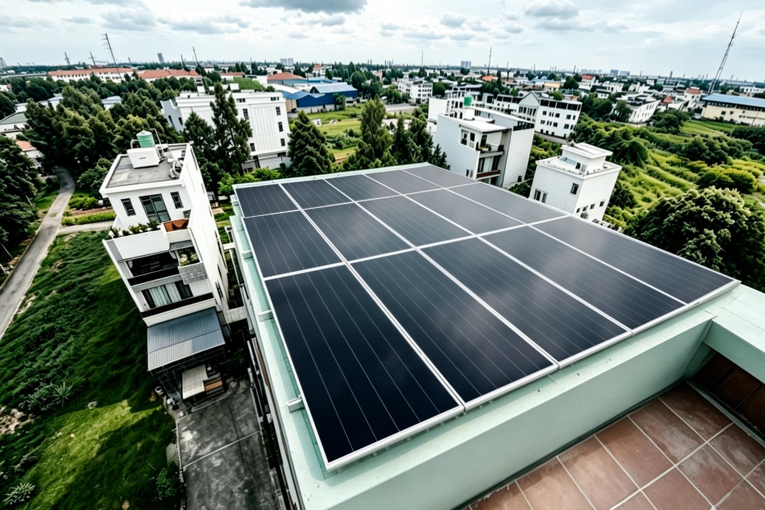 Vietnam 10.05 kW residential rooftop project