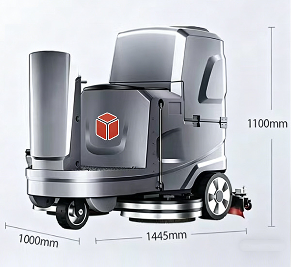 Smart Indoor Floor Scrubber