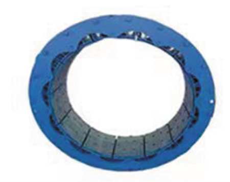CB radial tire clutch