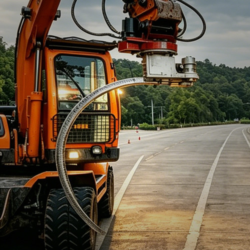 Round hedge trimmer