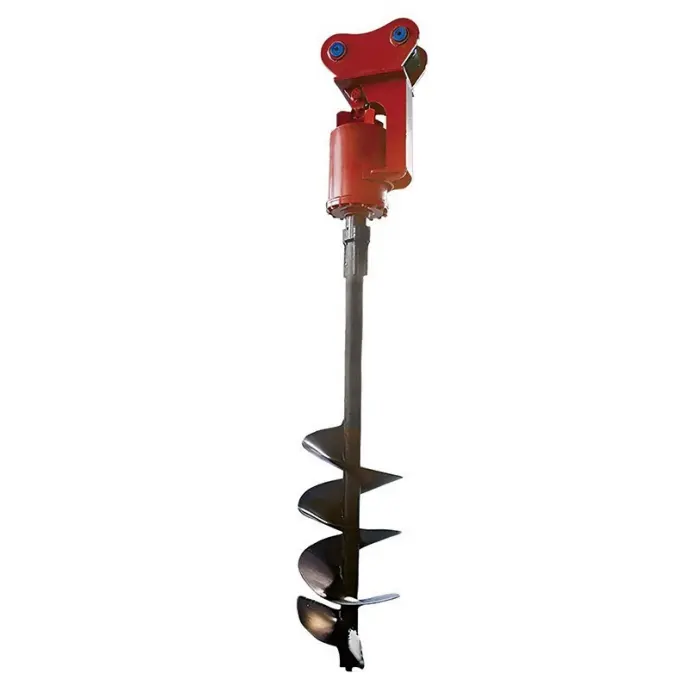 Excavator Mounted Hydraulic Auger Drill