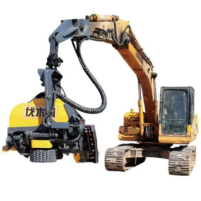 Excavator Mounted Hydraulic Automatic Logging Machine