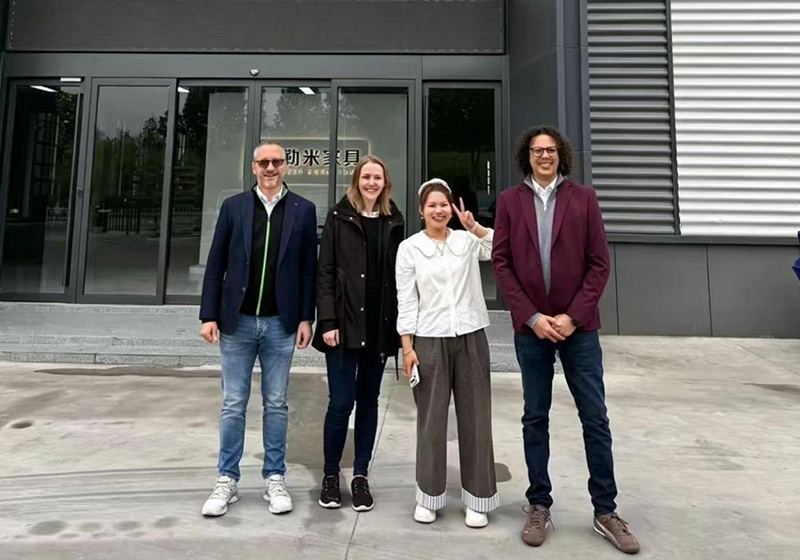 Austrian Client Delegation Visits LEMI Furniture for Inspection and Exchange