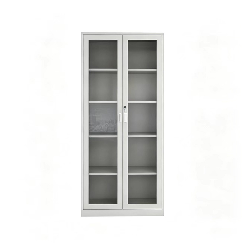 Glass Two Doors Cabinet H1850*W900*D400mm  0.144m³ 46kgs