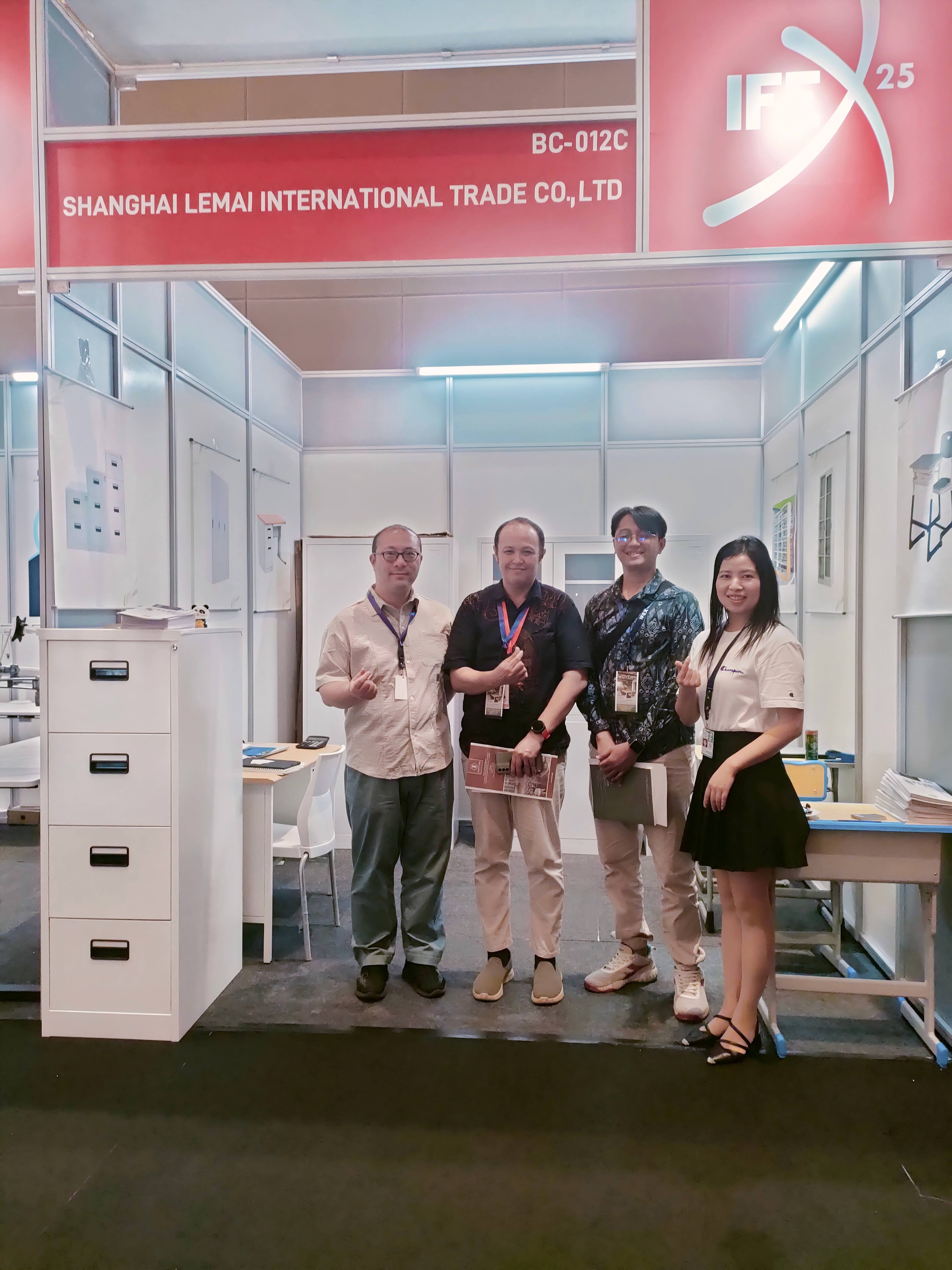 Shanghai Lemai International Trade Participated in IFX 2025 Indonesia Exhibition