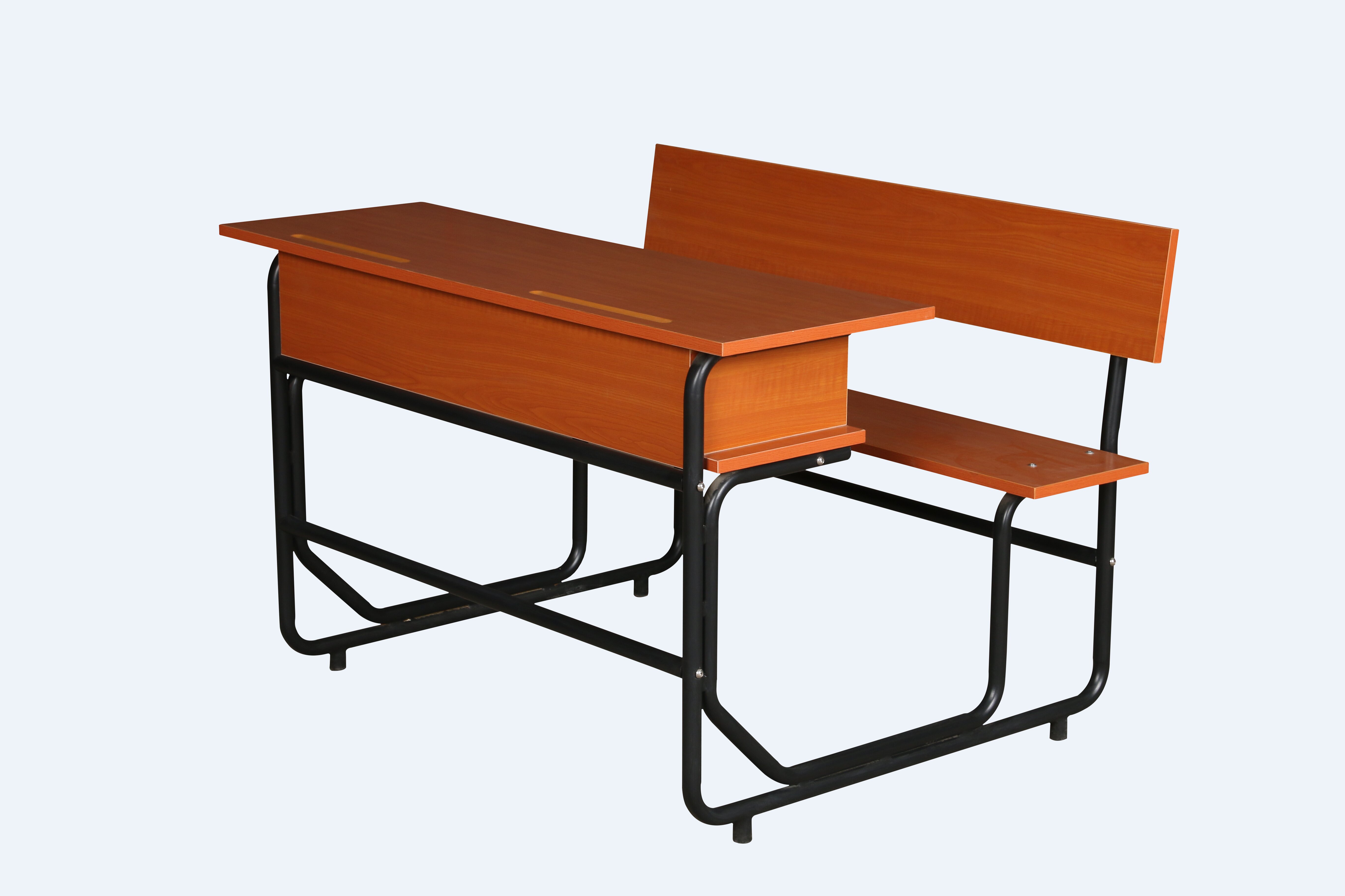 Desk : L1200*W400*D750mm Chair : L1200*W250*H450mm  0.08m³  25kgs