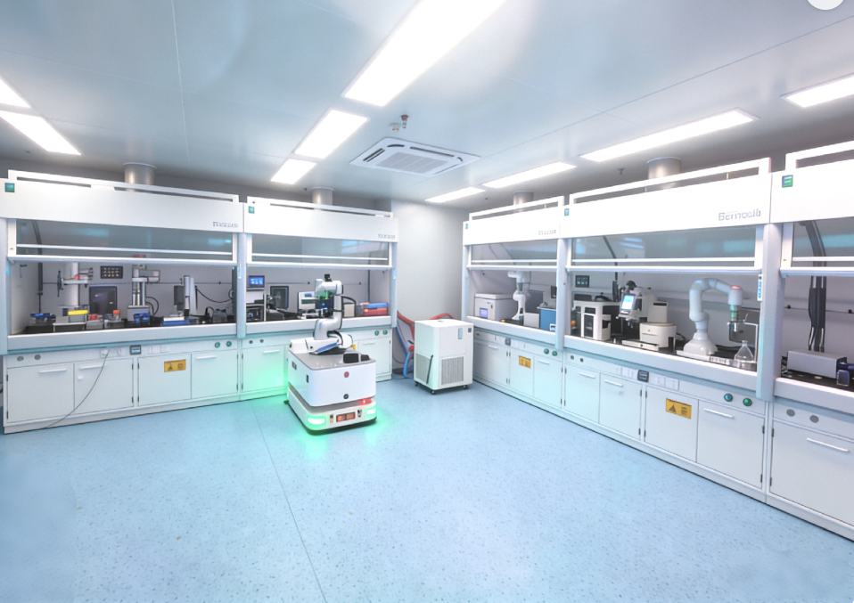 Automated Synthesis Laboratory for Radiopharmaceuticals