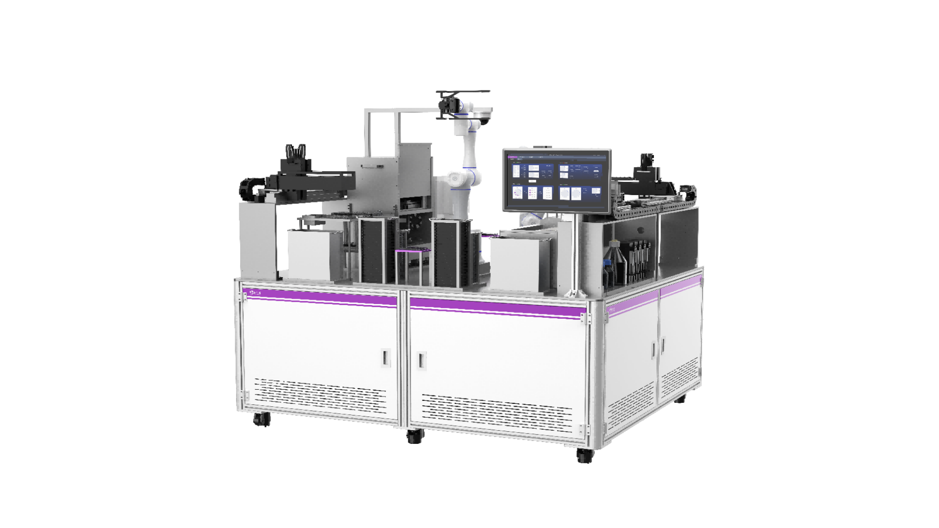 High-Throughput HEO Synthesis, Preparation & Evaluation Platform