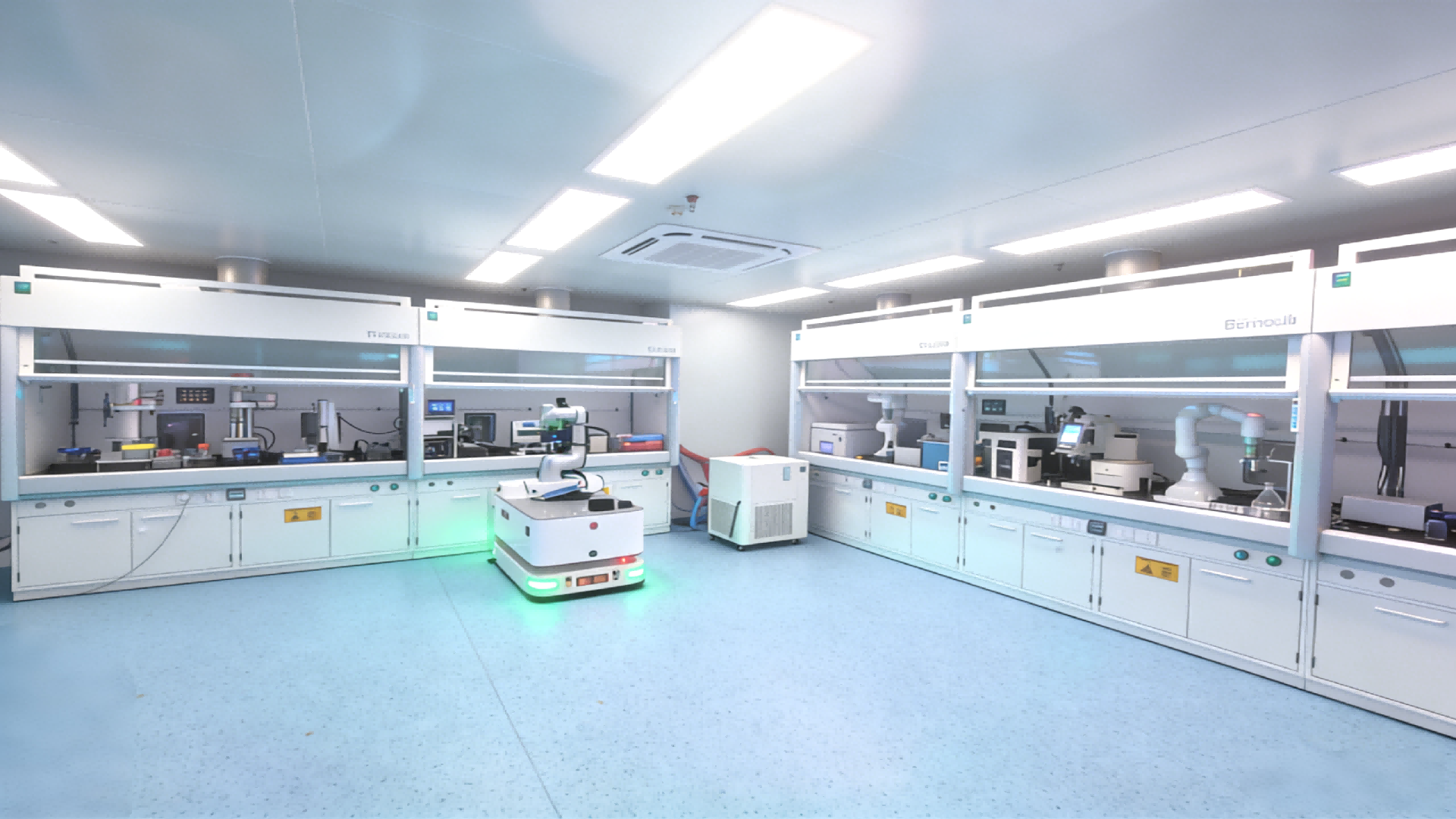 Automated Synthesis Laboratory for Radiopharmaceuticals