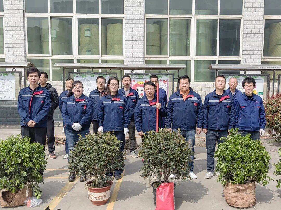 植绿护绿  践行环保责任——陕西思维印务有限公司开展植树节主题活动