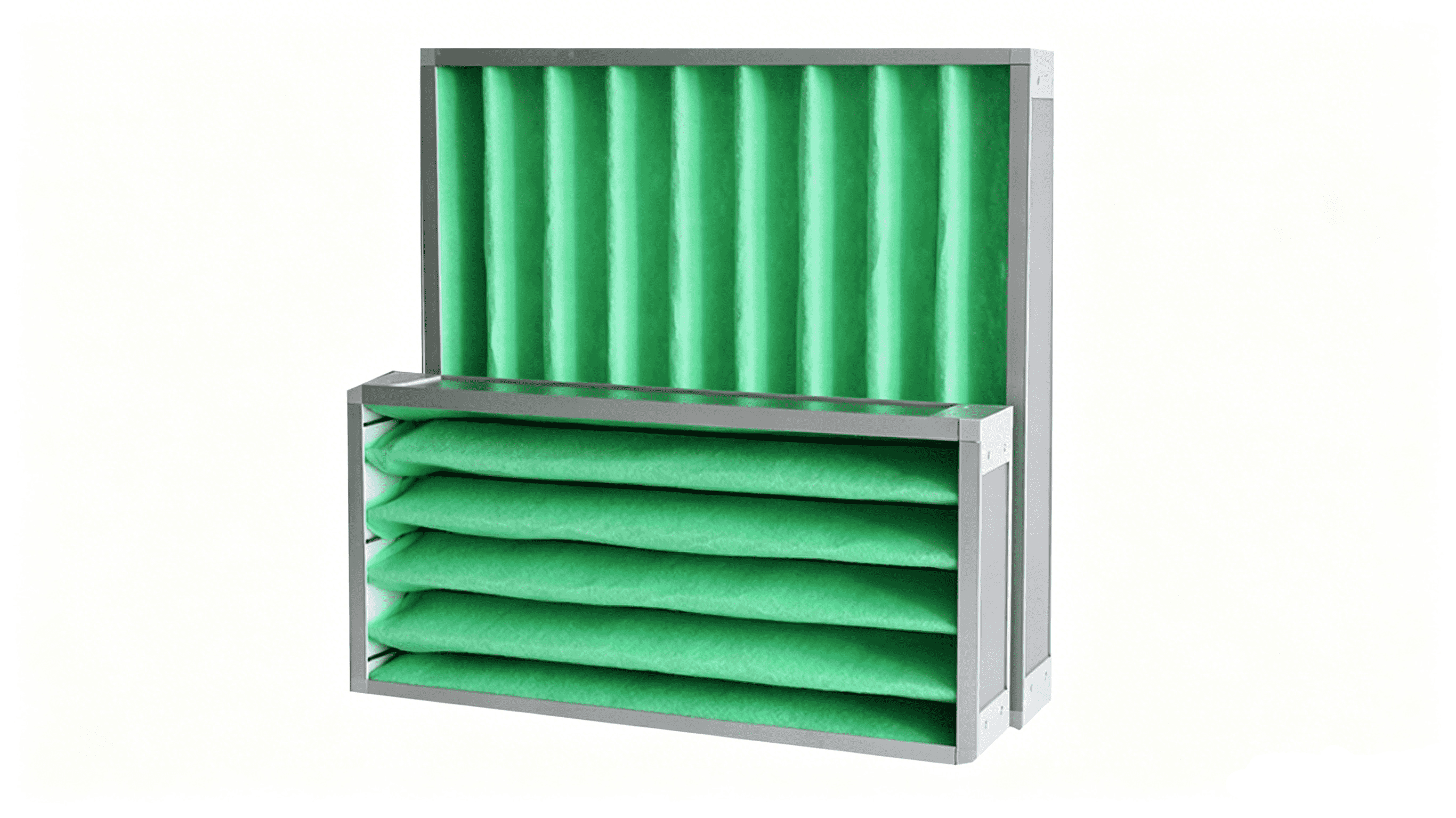 Dual-Bracket Washable Primary Air Filter
