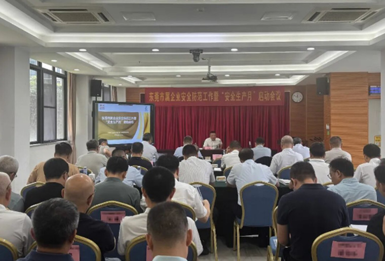 市国资委召开东莞市属企业安全防范工作暨“安全生产月”启动会议