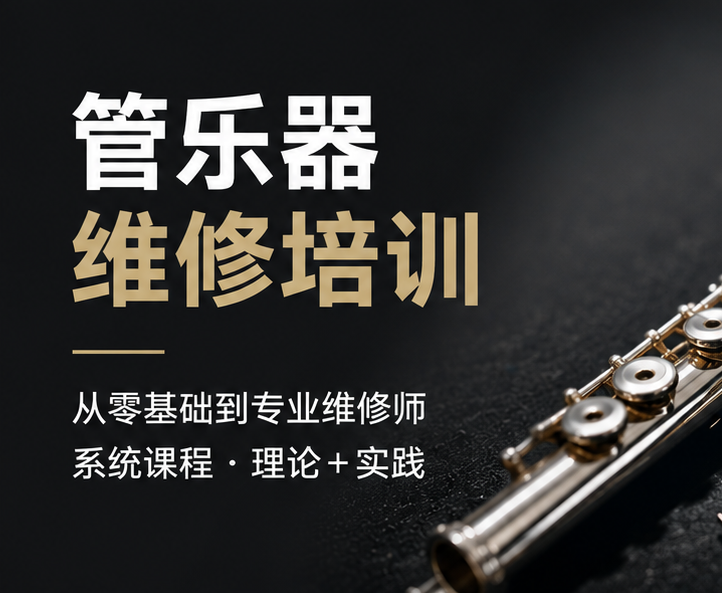 管乐器维修培训怎么学？从零基础到专业维修师的课程选择指南