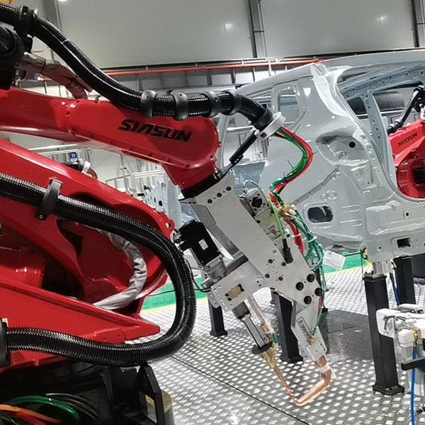 FANUC R2000iC/210F 伺服点焊机器人管线包
