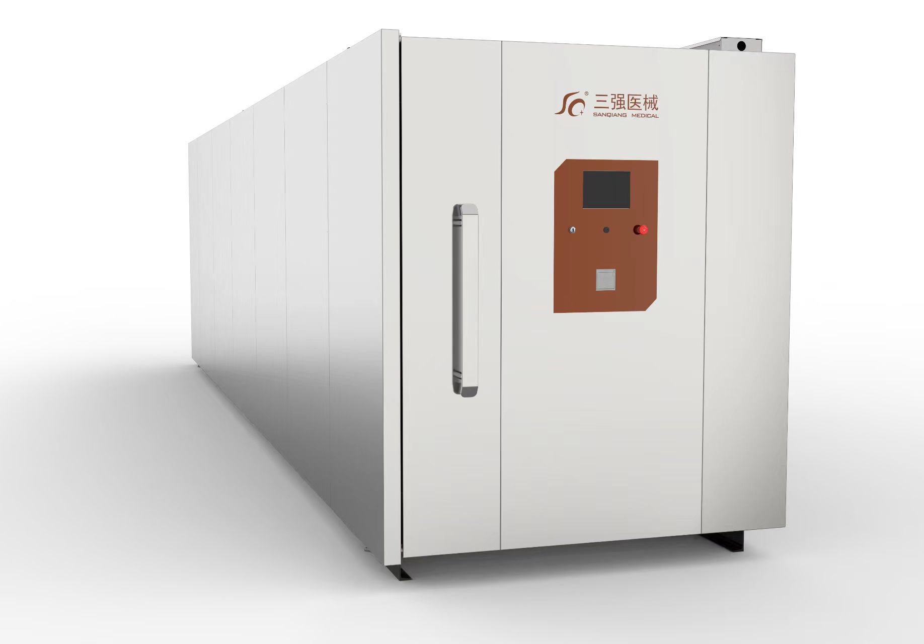 河南三强医械　大型环氧乙烷灭菌器型号SQ-E型 手动快开门 10立方 20立方30立方